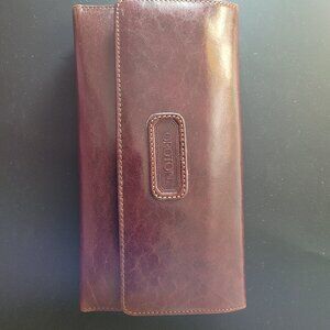 Oroton Leather Wallet Trifold